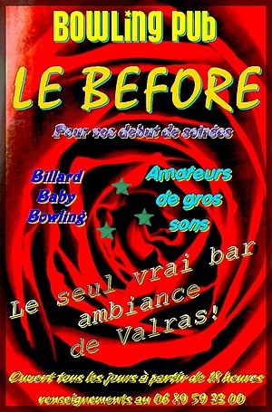 bar le before valras plage