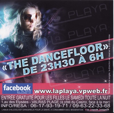 Dancefloor valras plage
