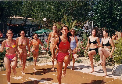 gym &agrave; la piscine