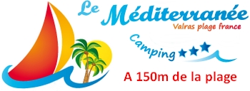 Camping le m&eacute;diterran&eacute;e valras plage