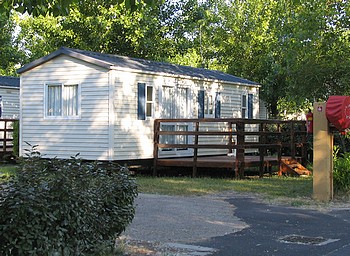Location de mobil home à Valras plage au camping Méditerranée
