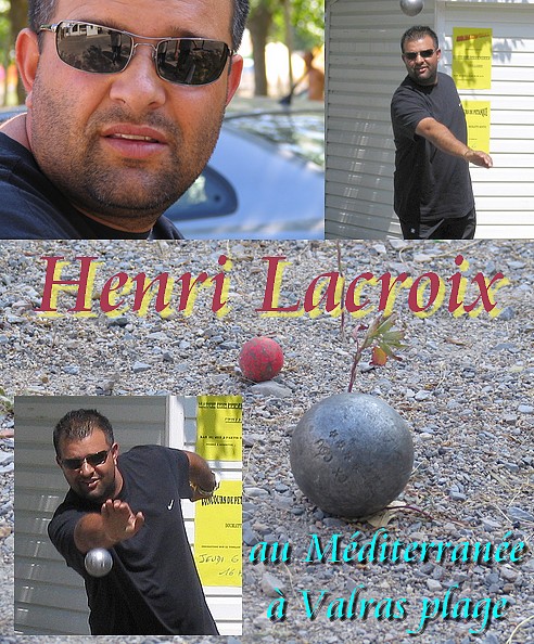 henri lacroix au camping mediterranee