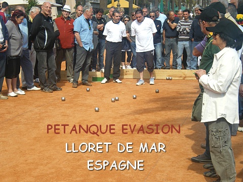 partenaire petanque evasion lloret de mar