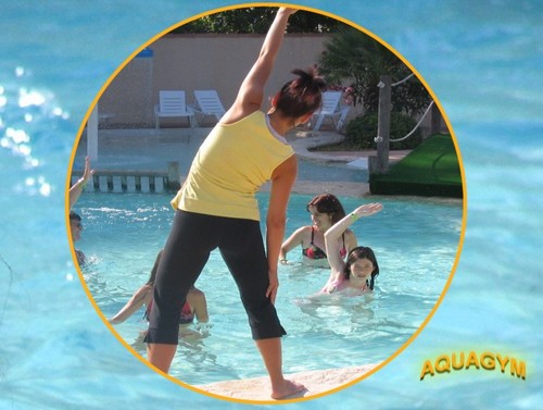 Aqua Gym au camping Méditerranée