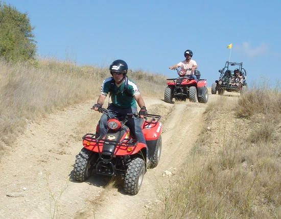 randonnée en quad